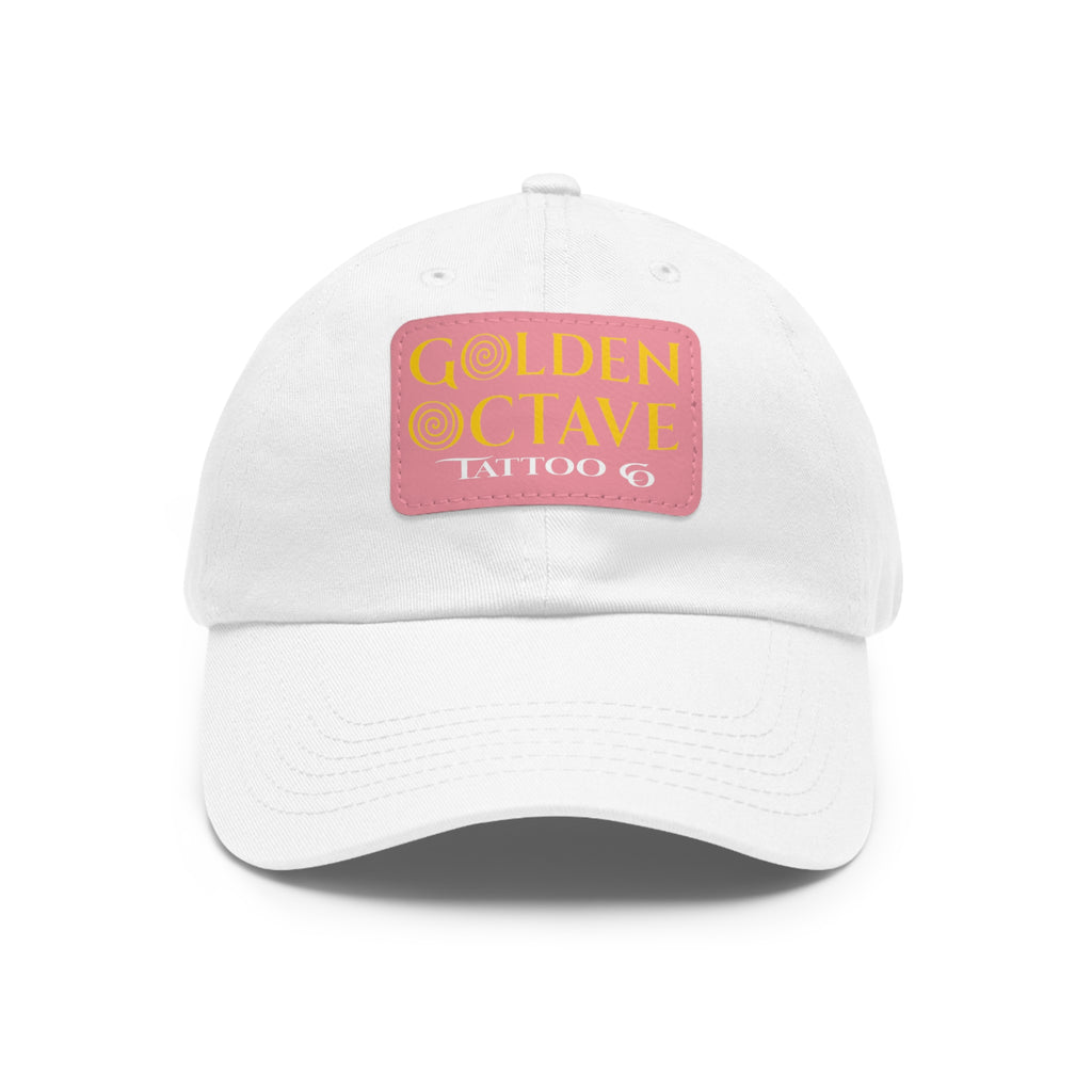 Dad Hat with Leather Patch