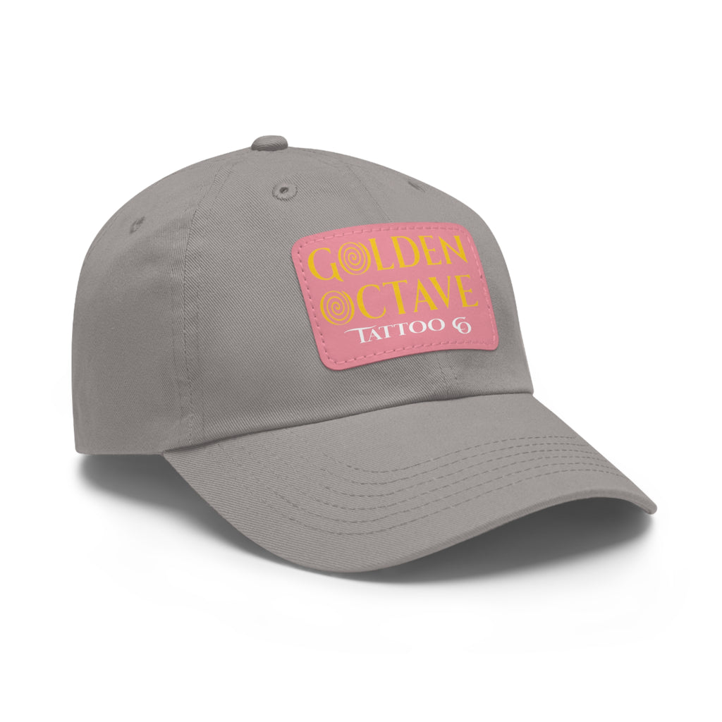 Dad Hat with Leather Patch
