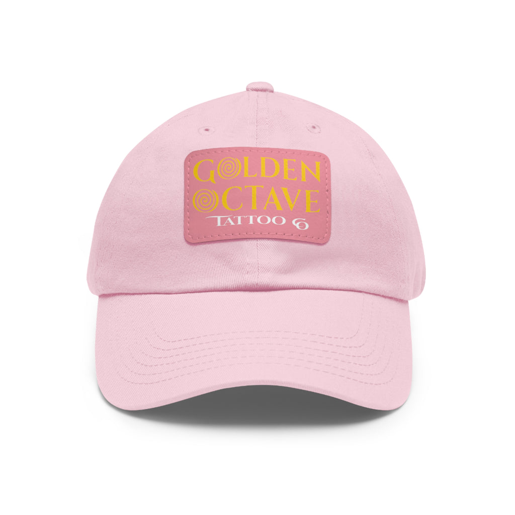 Dad Hat with Leather Patch
