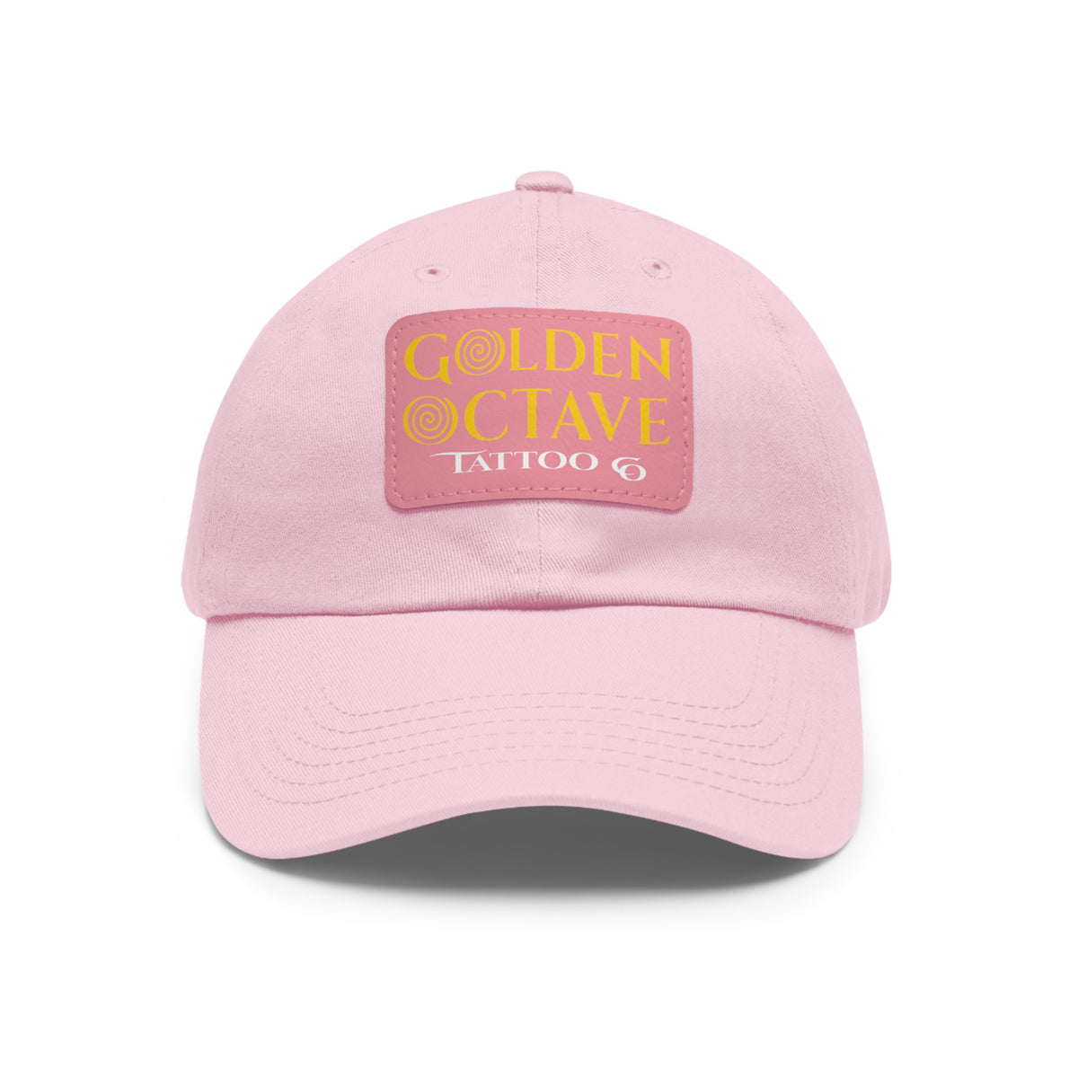 Dad Hat with Leather Patch
