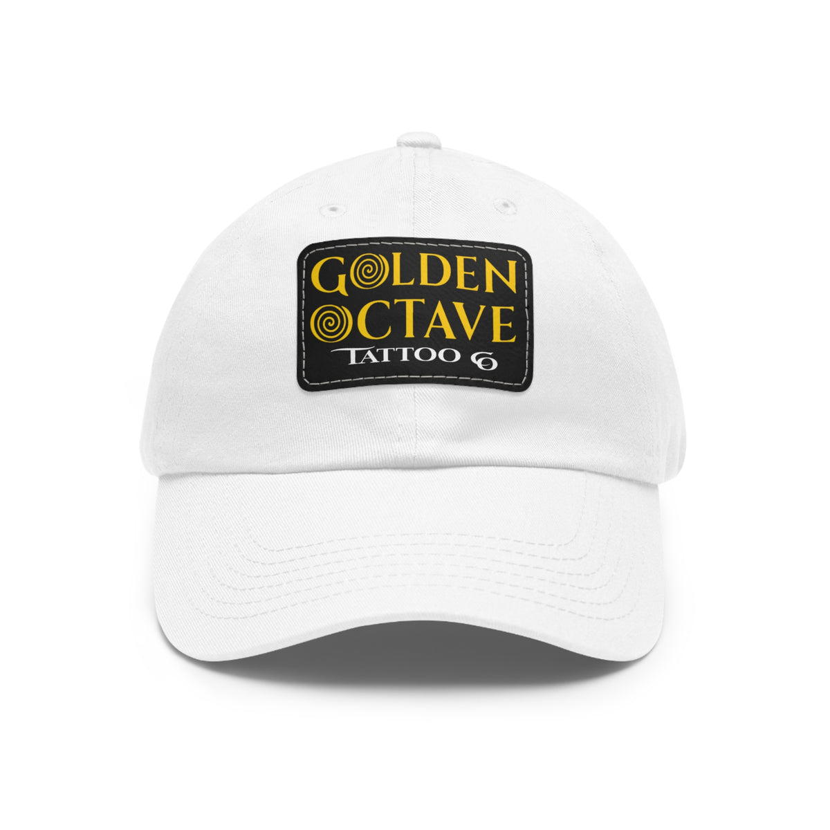 Dad Hat with Leather Patch
